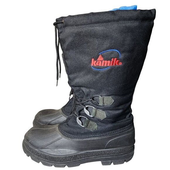 Kamik Canuck Waterproof Winter Boots Black Men's Size 10 - Picture 3 of 13